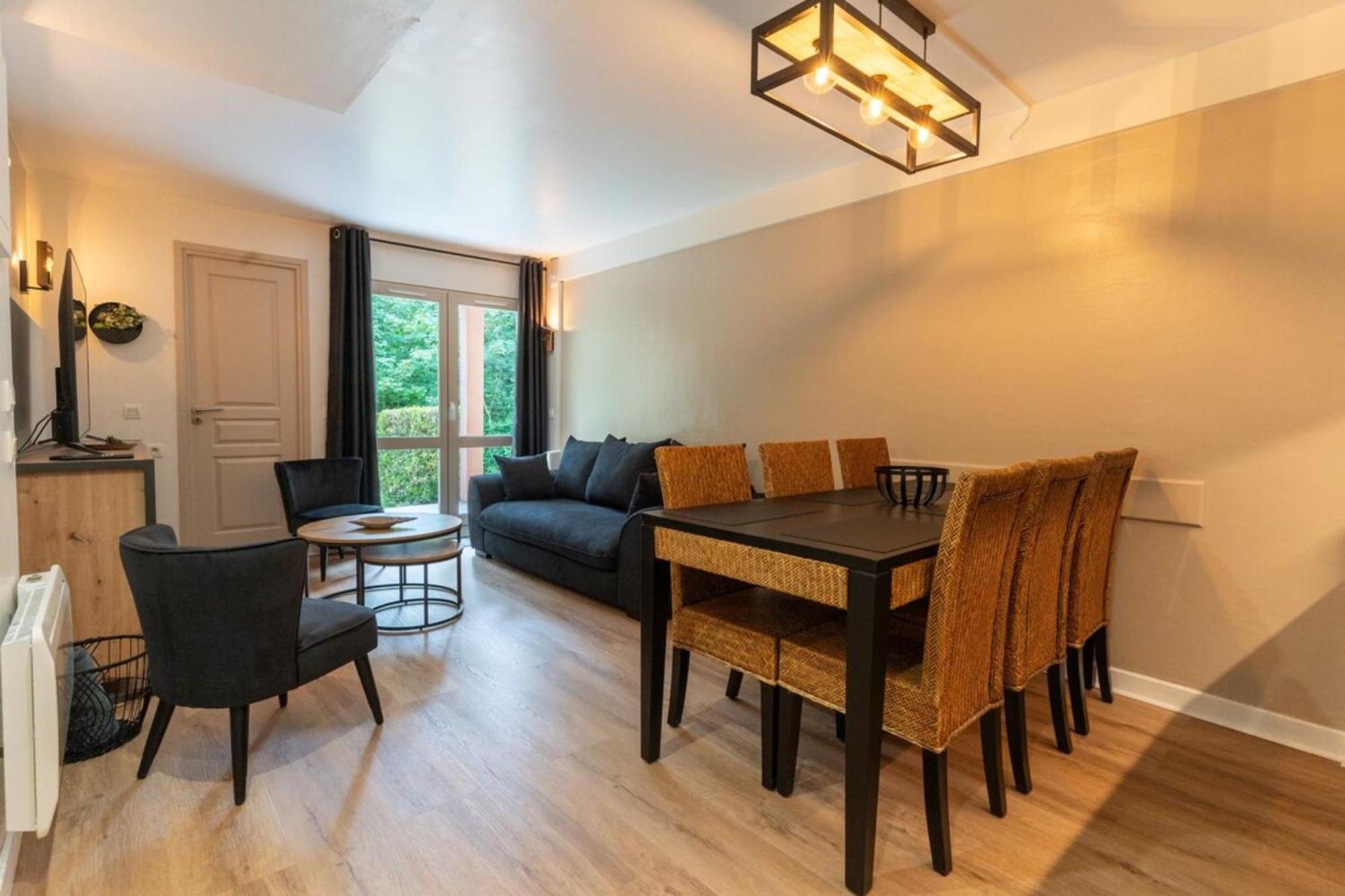 Beautiful Flat With Swimming Pool Tennis Court And Private Car Parking 09 Le Touquet Exterior foto